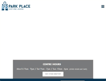 Tablet Screenshot of parkplacebarrie.com